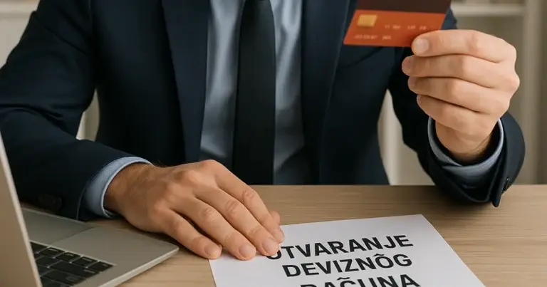 Paušalac otvara devizni račun